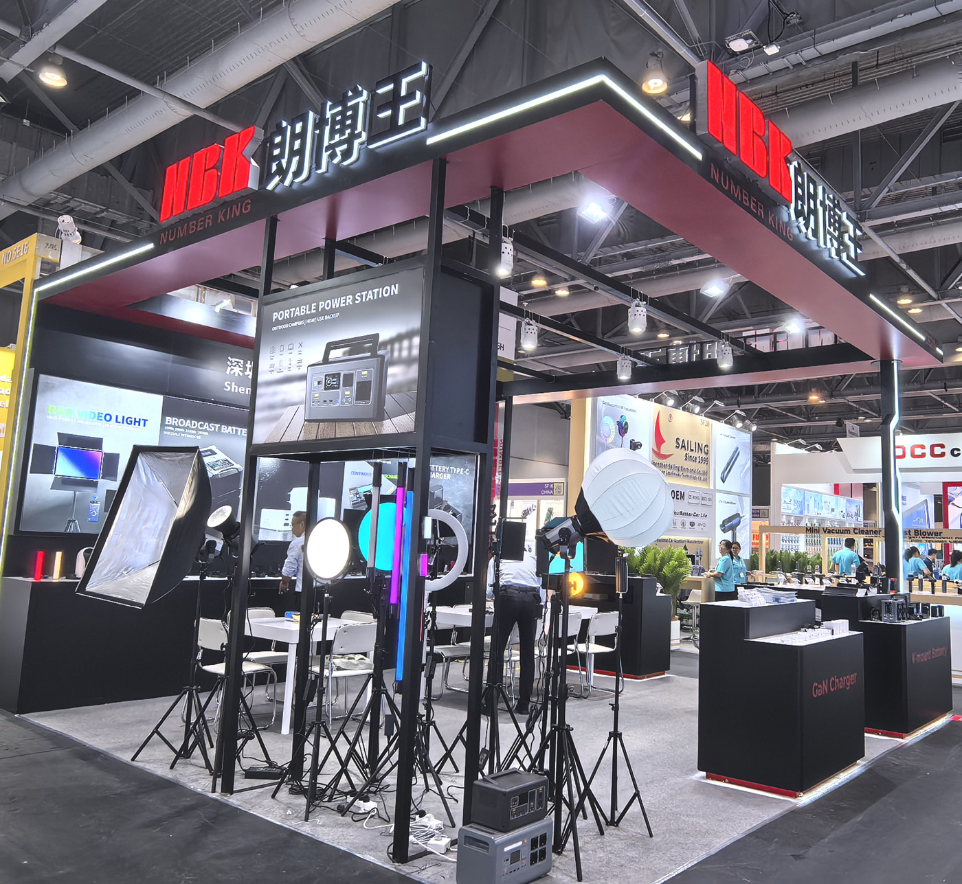 NBK Attended HK Global Sources Electronics Show in Oct. 2024