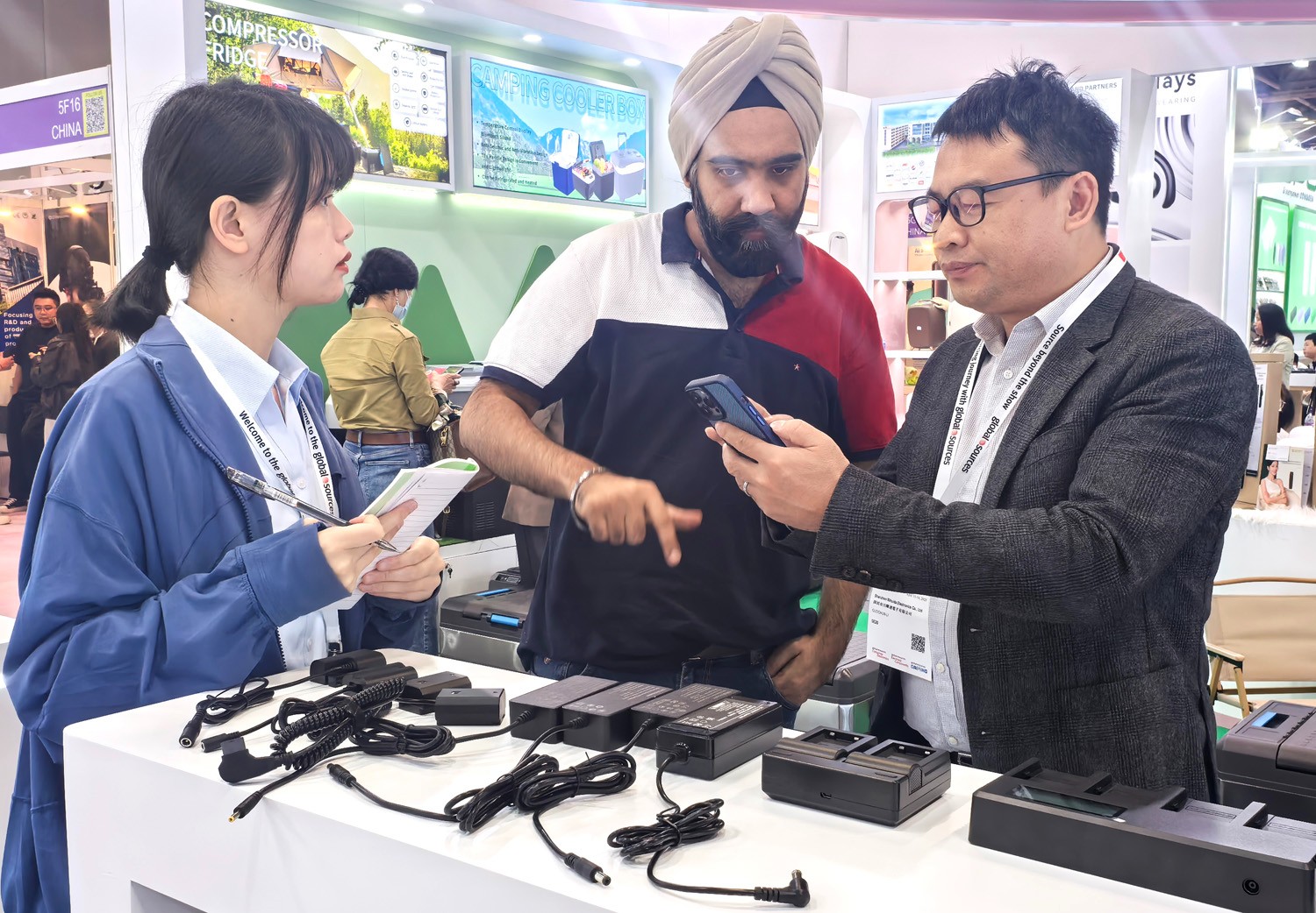 NBK Attended in Gloabal Sources Electronics Show in April at Asia World-Export Hong Kong