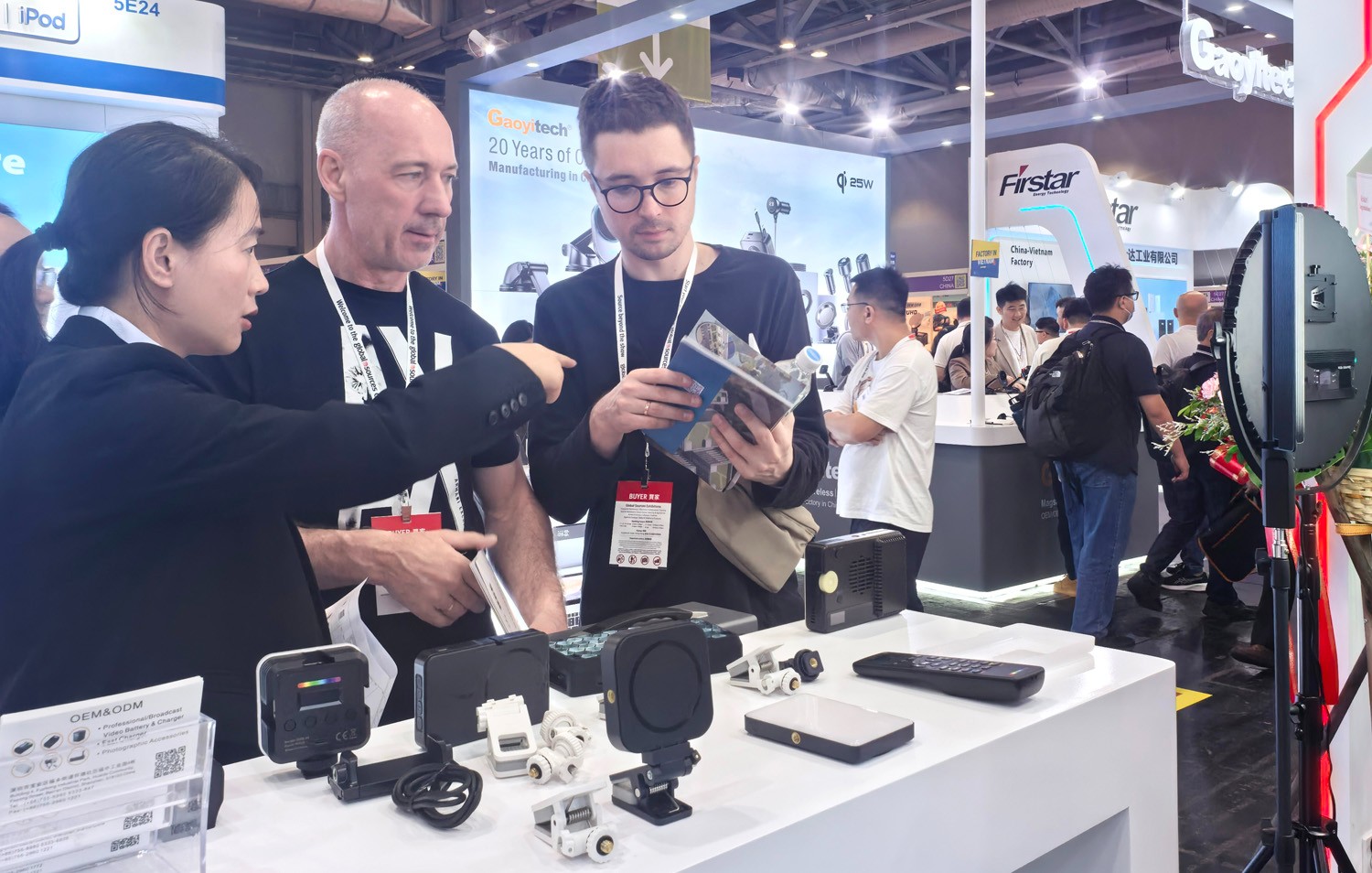 NBK Attended in Gloabal Sources Electronics Show in April at Asia World-Export Hong Kong