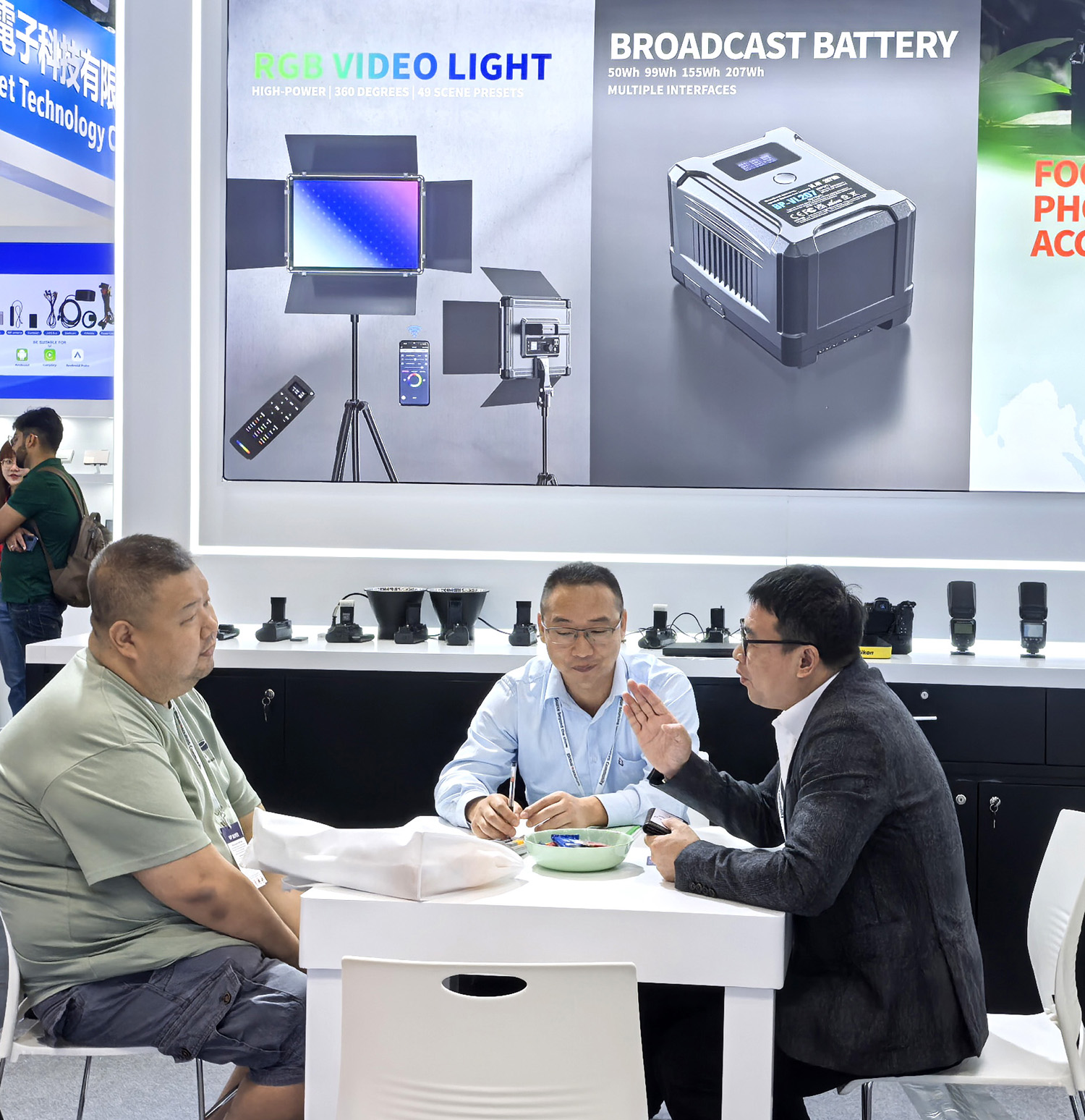 NBK Attended in Gloabal Sources Electronics Show in April at Asia World-Export Hong Kong
