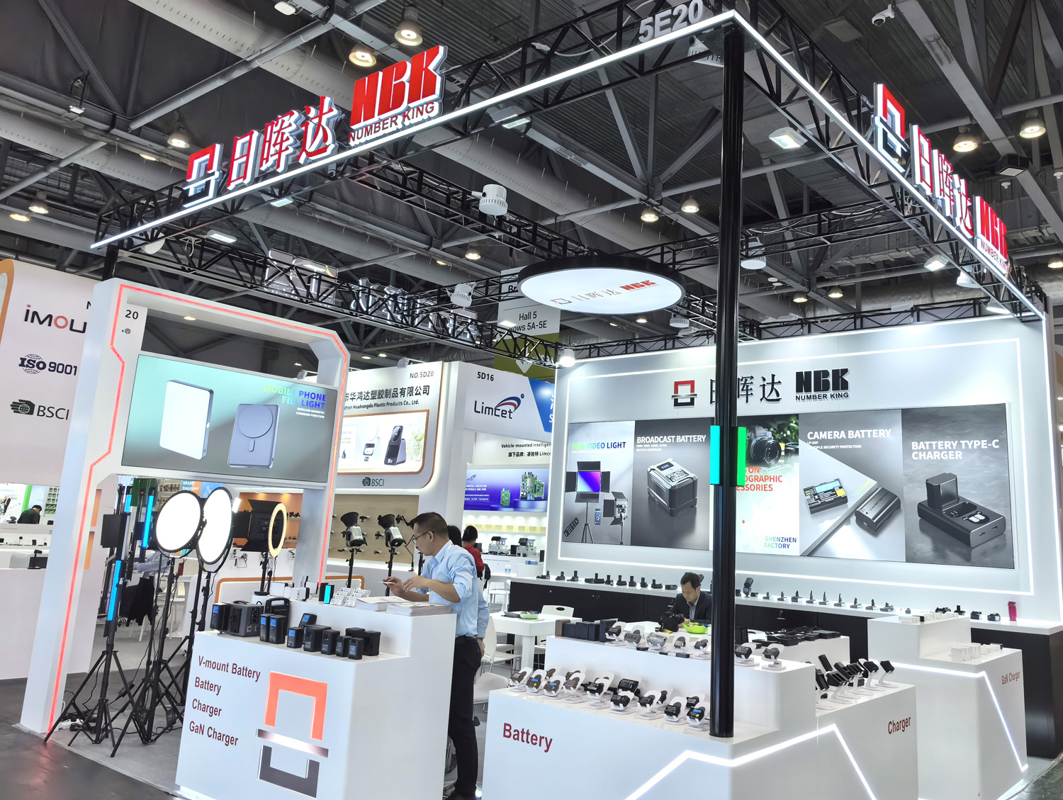 NBK Attended in Gloabal Sources Electronics Show in April at Asia World-Export Hong Kong