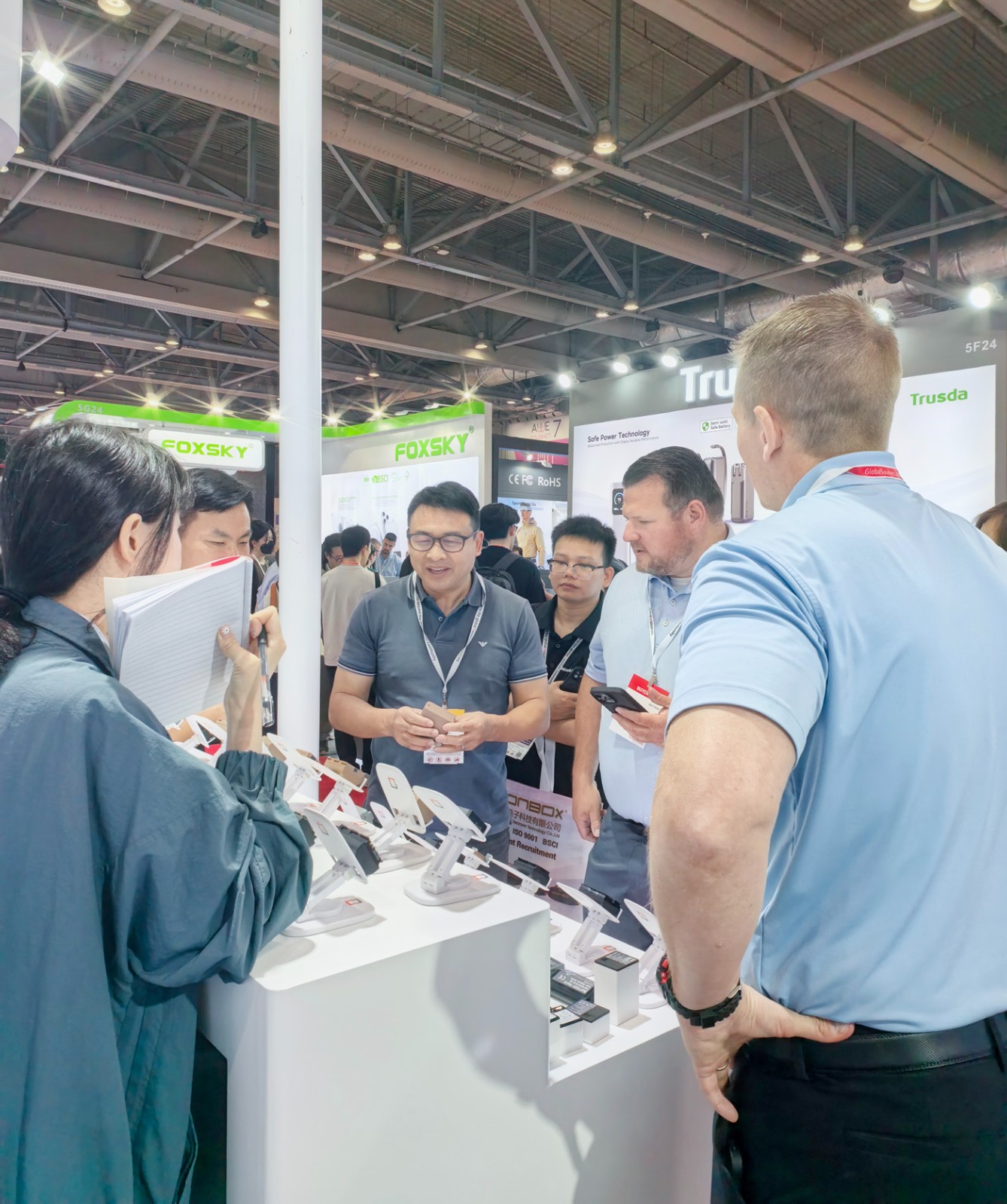 RHD(NBK) at HK Gloabal Sources Electronics Show in April