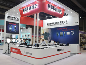 NBK in the Autumn 2019 Global Sources Consumer Electronics Exhibition (Hong Kong).